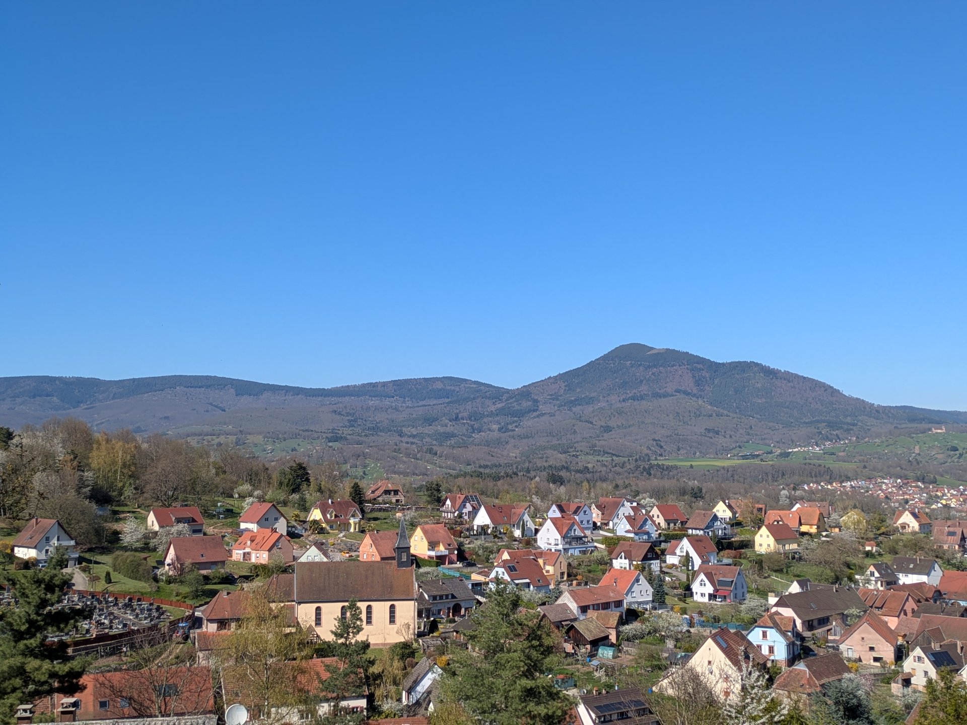 Vue du village de Neubois (67220)